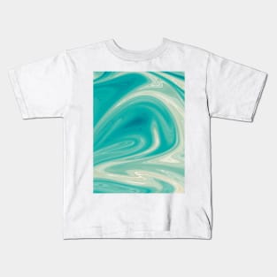 Abstract liquid 1 Kids T-Shirt